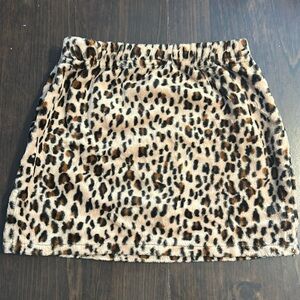 Girls 4 cheetah skirt